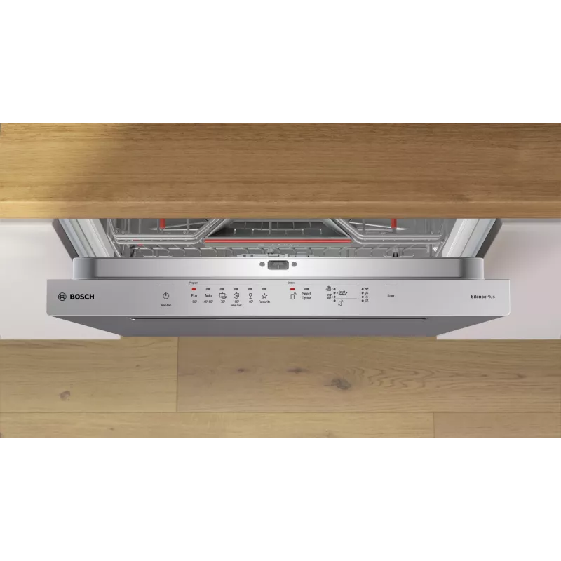 Bosch Serie 4 SMP4ECS71S indaplovė Pastatoma po stalviršiu 14 komplektų