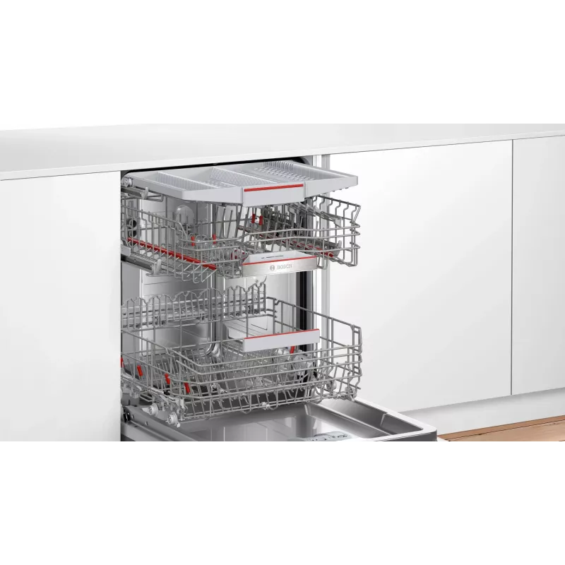 Bosch Serie 4 SMP4ECS71S indaplovė Pastatoma po stalviršiu 14 komplektų