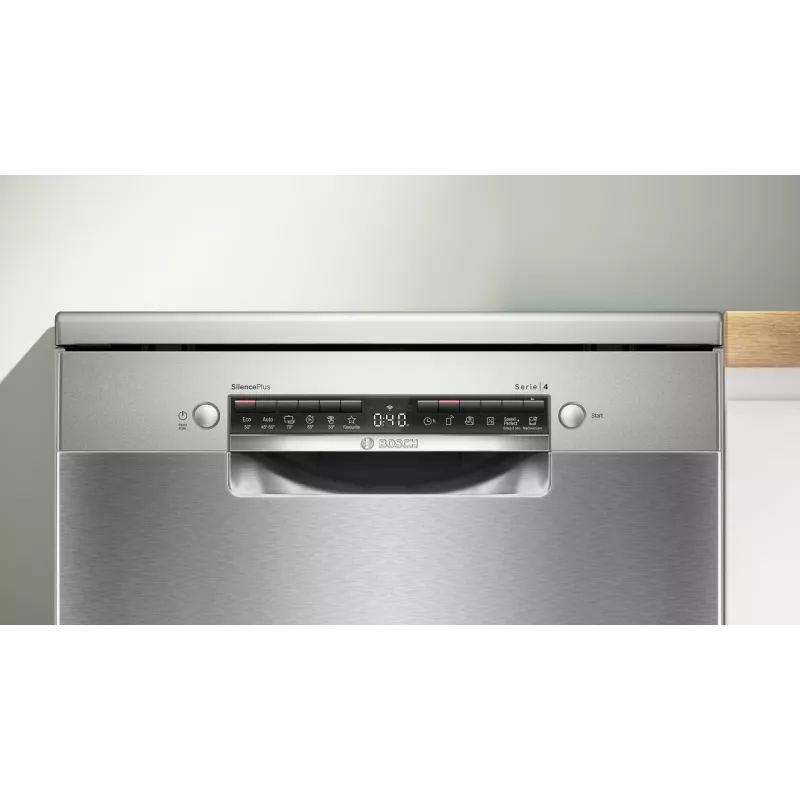 Bosch Serie 4 SMS4EVI08E indaplovė Laisvai pastatoma 14 komplektų