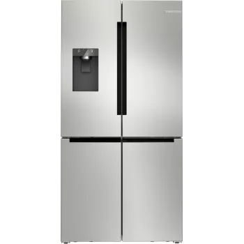 Bosch Serie 6 KFI96APEA šaldytuvas-šaldiklis „Side-by-Side“ laisvai statomas 574 l šlifuoto plieno