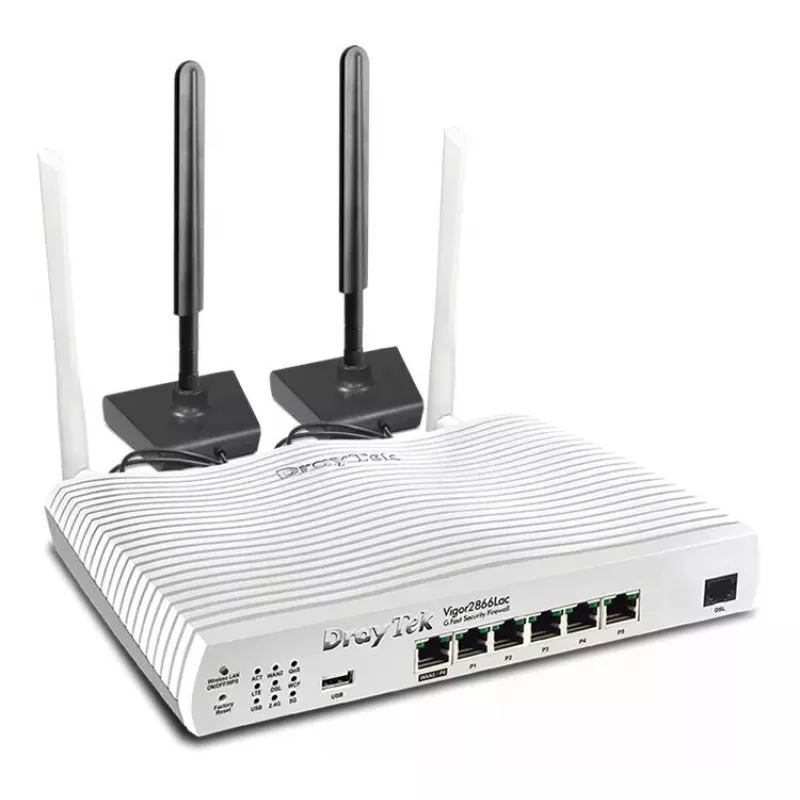 Maršrutizatorius DrayTek Vigor 2866L dviejų dažnių Wi-Fi 5