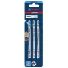 Bosch T 308 BFP Siaurpjūklo peiliukas, bimetalinis, 3 vnt.