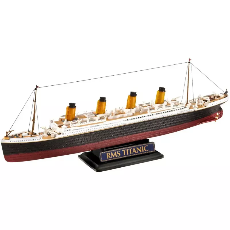Laivo mastelio modelis REVELL RMS Titanic 1:700 / 1:1200 – plastikinio modelio rinkinys (MPN 05727)