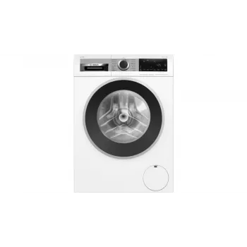 Bosch Serie 6 WGG244F40 skalbimo mašina su priekiniu pakrovimu, 9 kg, 1351 aps./min., i-DOS, balta/juoda