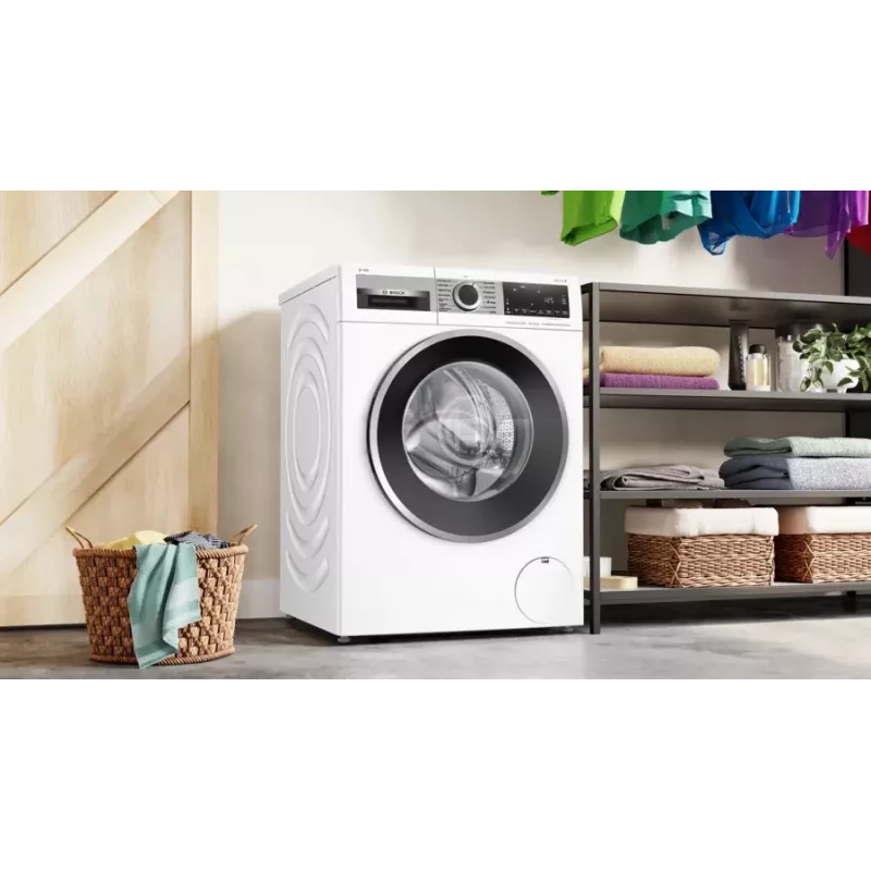Bosch Serie 6 WGG244F40 skalbimo mašina įkraunama iš priekio 9 kg 1351 aps./min. balta