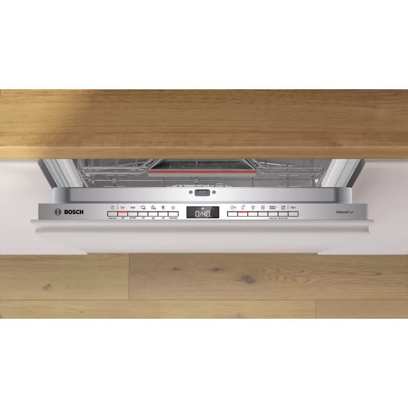 Bosch Serie 4 SBH4ECX28E Dishwasher, Fully Built-in, 14 Place Settings, 42 dB