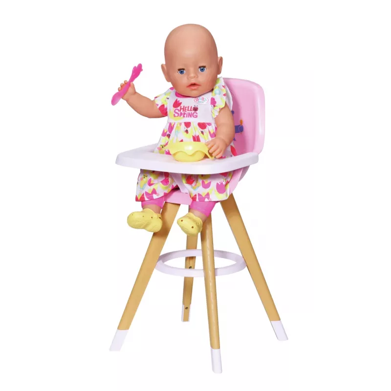 BABY born 829271 lėlių aksesuaras Aukšta kėdutė lėlei