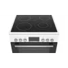 Bosch Serie 4 HKR39C220 viryklė Laisvai pastatoma viryklė Elektrinė Keraminė kaitlentė Balta