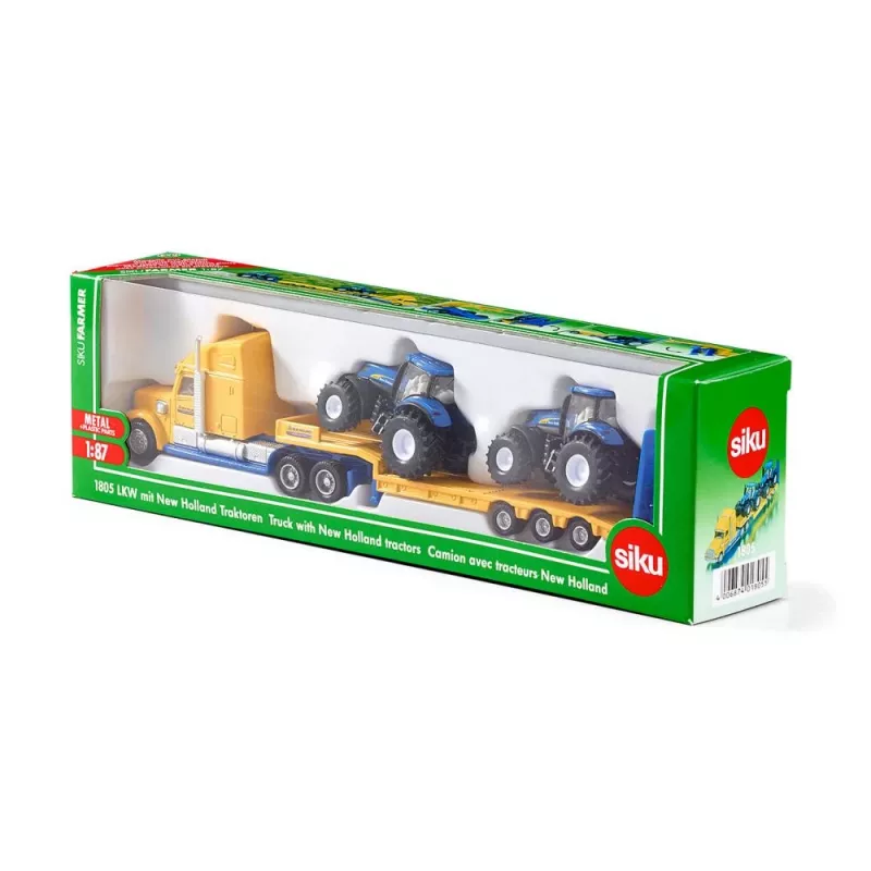 Žaislinė transporto priemonė / žaidimo trasa Siku S-1805 – ūkininko tema, plastikinė, įvairiaspalvė, amžius 3+