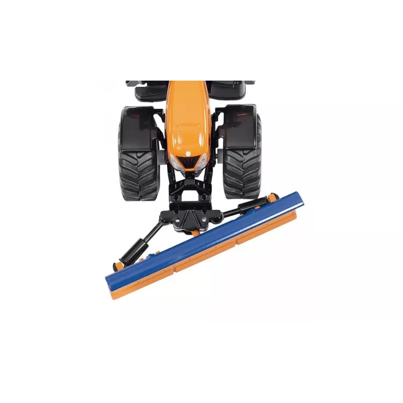 Siku Traktorius su verstuvu ir druskos barstytuvu, Traktoriaus modelis, Surinktas, 1:50, Metalas, Plastikas, 3 m., Juoda, Mėlyna, Oranžinė