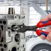 Slankiojančios jungties replės Knipex TwinGrip žandikaulio plotis 5,1 cm ilgis 200 mm