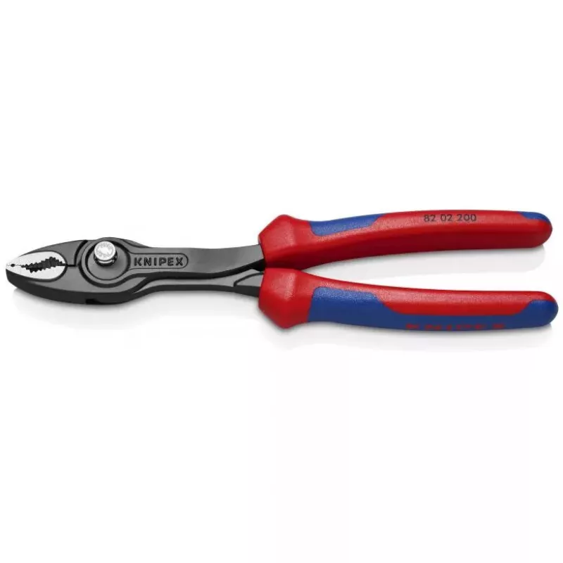 Slankiojančios jungties replės Knipex TwinGrip žandikaulio plotis 5,1 cm ilgis 200 mm