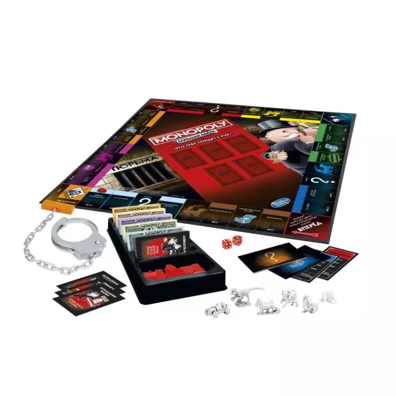 Hasbro Gaming MONOPOLY Stalo žaidimas Mokomasis