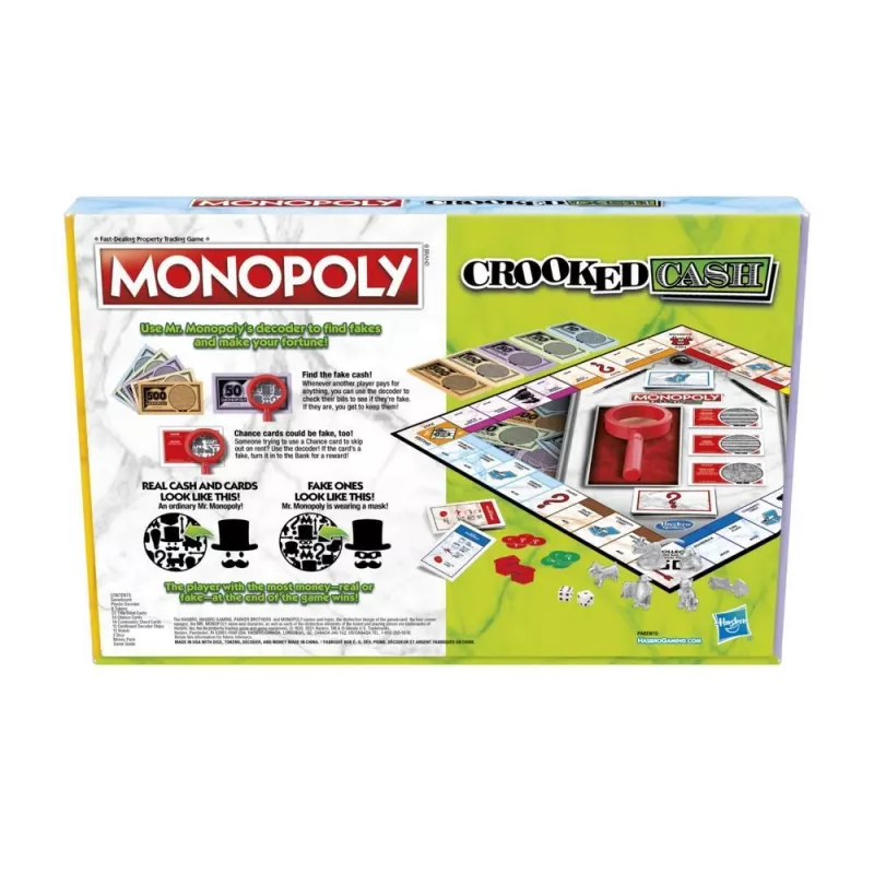 Hasbro Gaming MONOPOLY Stalo žaidimas Mokomasis