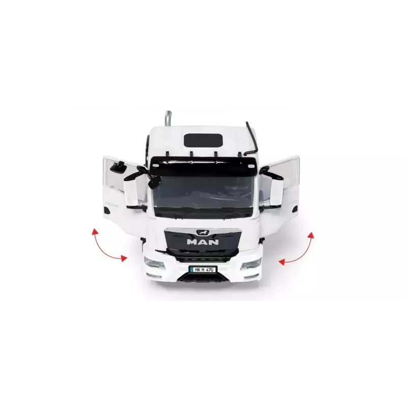 Sunkvežimio / priekabos modelis Wiking 077652 Surinktas 1:32