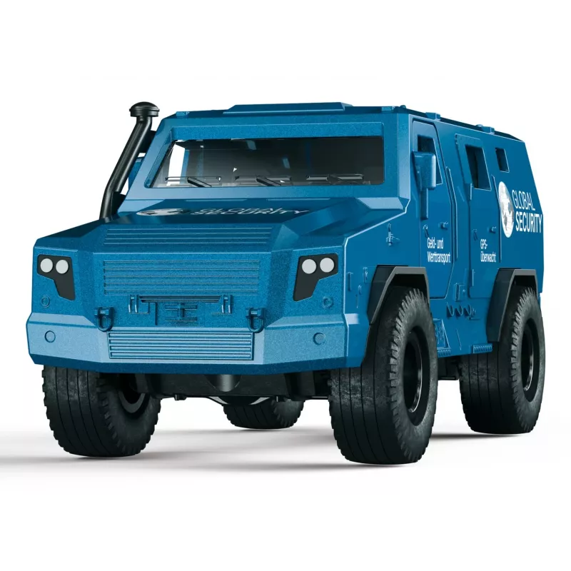 Siku pinigų pervežimo automobilis Sunkiojo transporto modelis Surinktas 1:50