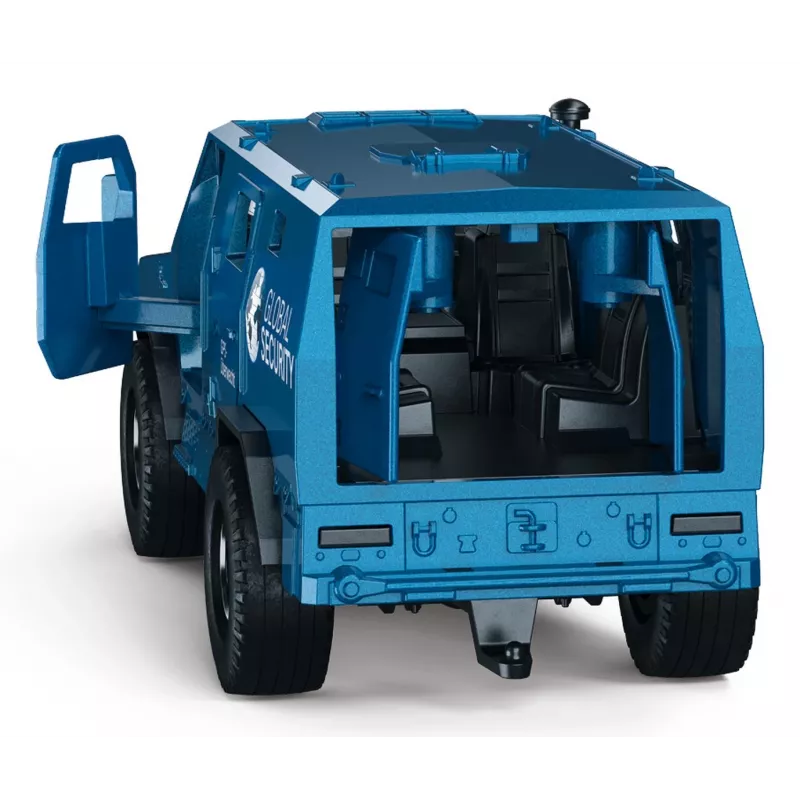Siku pinigų pervežimo automobilis Sunkiojo transporto modelis Surinktas 1:50