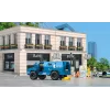Siku pinigų pervežimo automobilis Sunkiojo transporto modelis Surinktas 1:50
