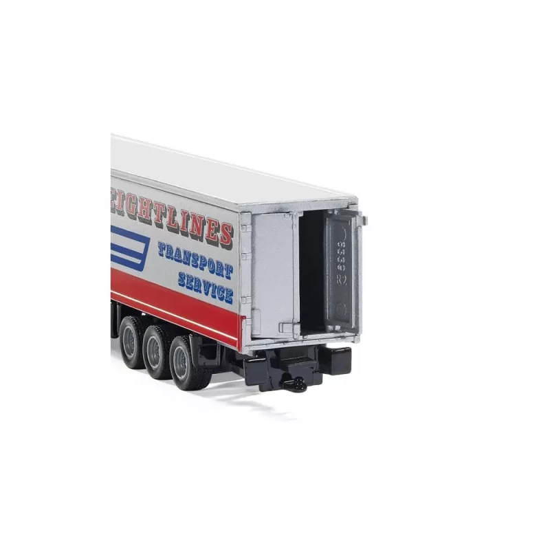 Siku kelių traukinys, Kelių traukinio modelis, Iš anksto surinktas, 1:87, Metalas, Plastikas, 3 m., Mėlyna, Raudona, Balta