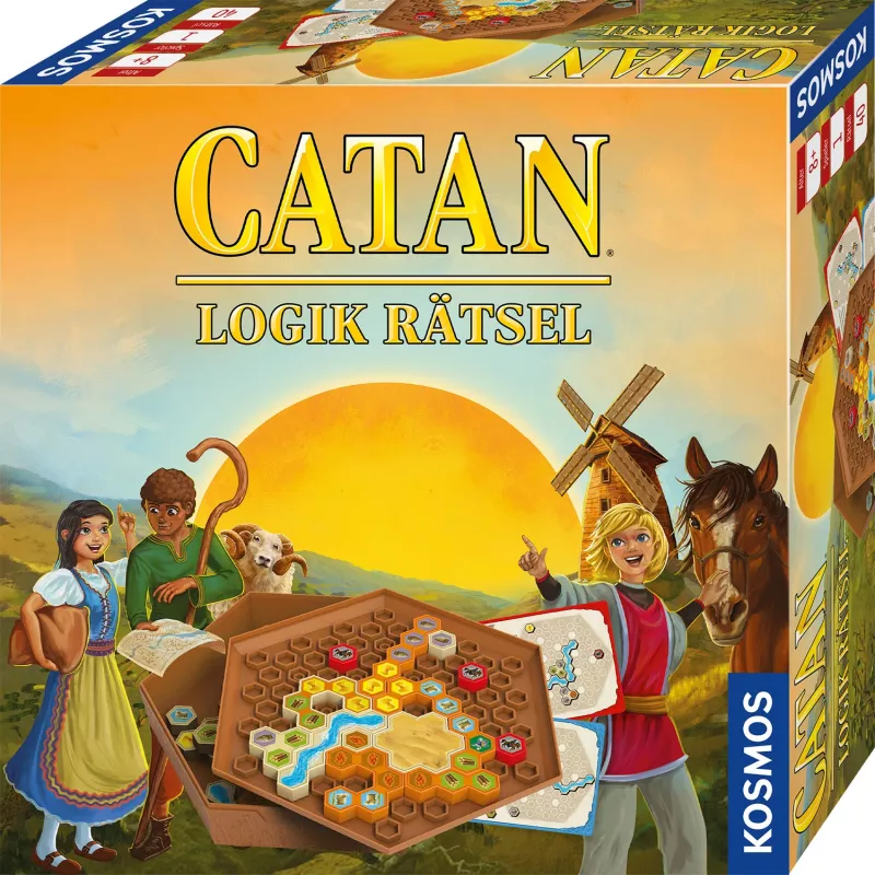 Kosmos Catan Shape puzzle Istorija