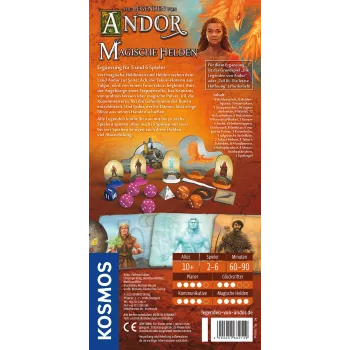 Kosmos Die Legenden von Andor - Magische Helden stalo žaidimas Strategija