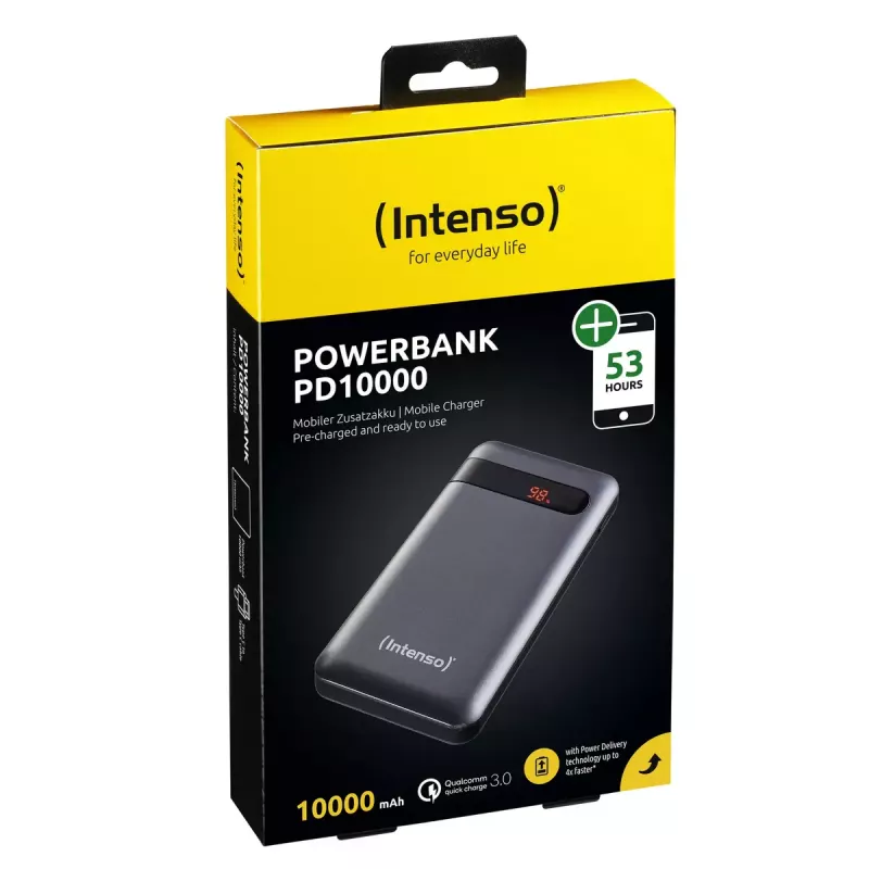 Nešiojamoji baterija Intenso PD10000 10000 mAh