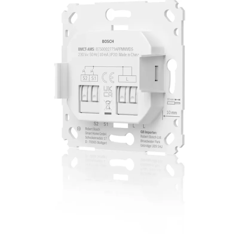 Sieninių jungiklių rinkinys, 4 vnt., Bosch Smart Home išmaniesiems pavaroms, balti