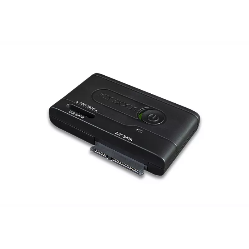 ICY BOX Ez-adapter - 2,5 col. ir M.2 SATA standžiojo disko / SSD į USB 3.2 Gen 1 adapteris