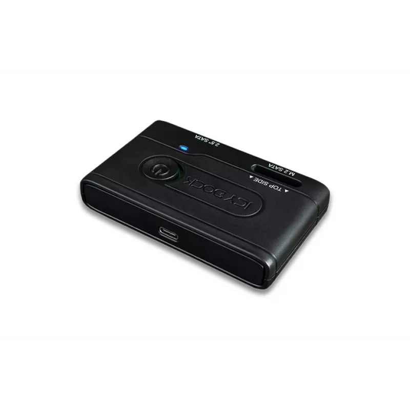 ICY BOX Ez-adapter - 2,5 col. ir M.2 SATA standžiojo disko / SSD į USB 3.2 Gen 1 adapteris