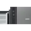 Siemens iQ300 KF96NVPEA šaldytuvas su šoninėmis durelėmis Pastatomas 605 l Sidabrinis