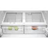 Siemens iQ300 KF96NVPEA šaldytuvas su šoninėmis durelėmis Pastatomas 605 l Sidabrinis