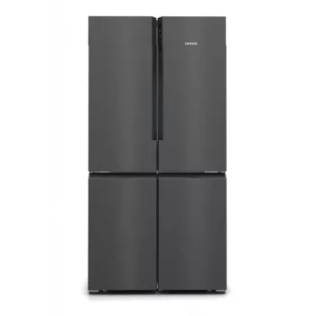 Siemens iQ500 KF96NAXEA šaldytuvas-šaldiklis laisvai pastatomas 605 L Juoda, Nerūdijantis plienas