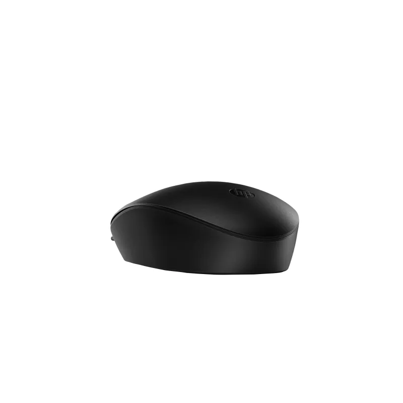HP 128 lazerinė laidinė pelė, abiem rankoms tinkama, lazerinė, USB Type-A, 1200 DPI, juoda