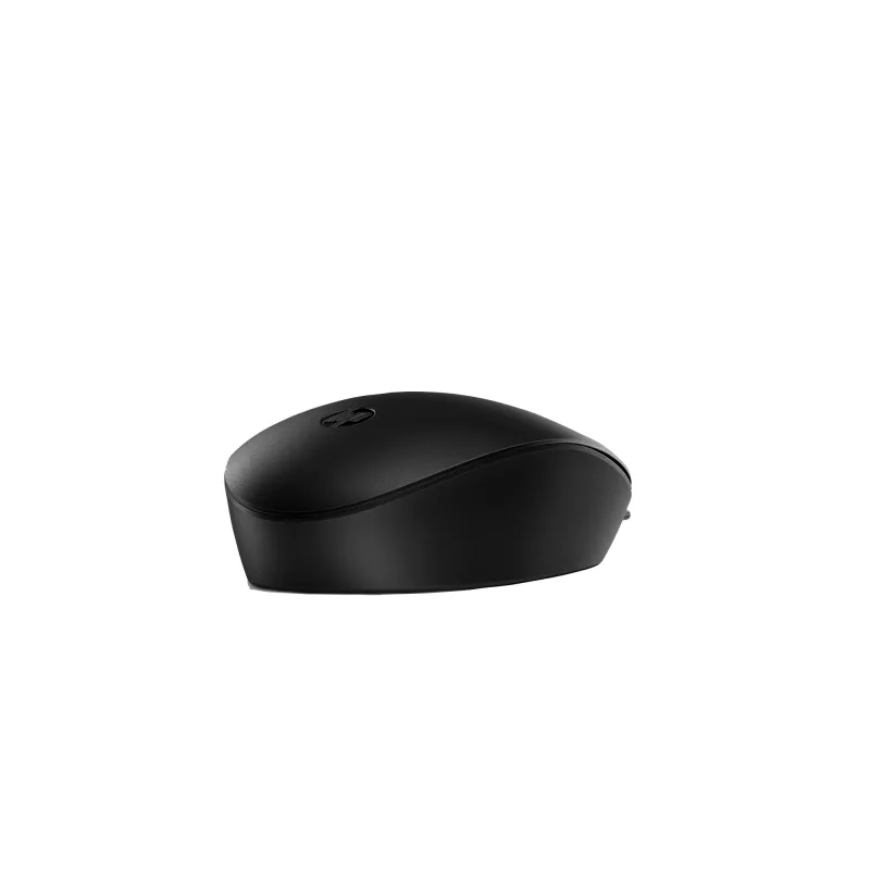 HP 128 lazerinė laidinė pelė, abiem rankoms tinkama, lazerinė, USB Type-A, 1200 DPI, juoda
