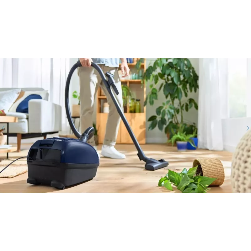 Bosch Serie 4 BGD38BU2 dulkių siurblys 4 L Būgninis siurblys Sausas 600 W Dulkių maišelis
