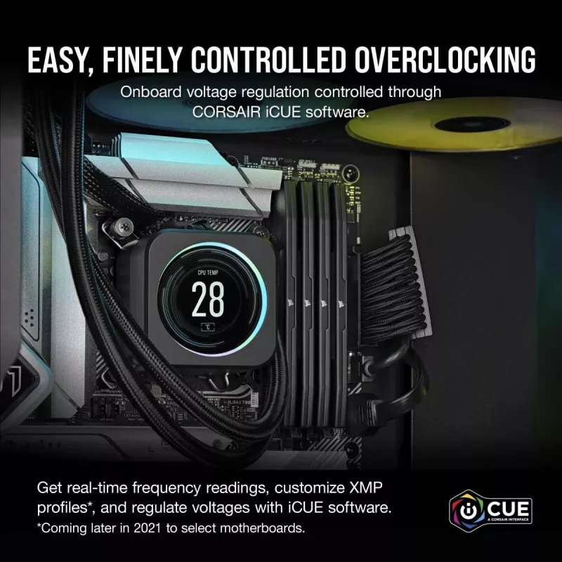 CORSAIR Memory 32GB (2x16gb) DDR5 Dram 6000mt/s CL38 Memory Kit Vengeance Juoda
