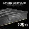 CORSAIR Memory 32GB (2x16gb) DDR5 Dram 6000mt/s CL38 Memory Kit Vengeance Juoda