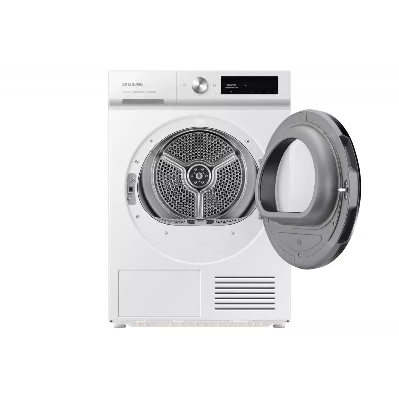 “Samsung DV90BB7445GWS2” skalbyklė-džiovyklė, atskirai stovinti, įkraunama iš priekio, 9 kg, balta