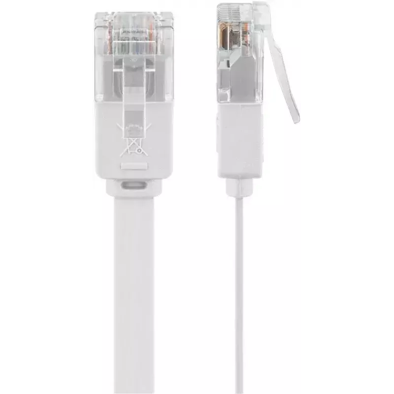Tinklo kabelis Goobay 95158 RJ-45 Cat6 20 m Baltas