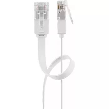 Tinklo kabelis Goobay 95158 RJ-45 Cat6 20 m Baltas
