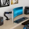 ERGOTRON HX stalo monitoriaus laikiklis su VHD pasukimo mechanizmu - matinė juoda
