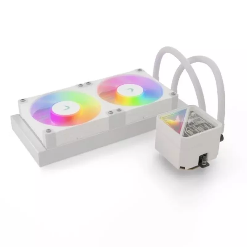 VALKYRIE „viskas viename“ skysčio aušintuvas V240 Lite ARGB White