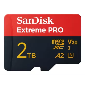 WESTERN DIGITAL Extreme PRO micro SDXC 2TB + SD adapteris