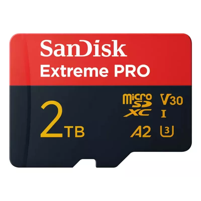 WESTERN DIGITAL Extreme PRO micro SDXC 2TB + SD adapteris