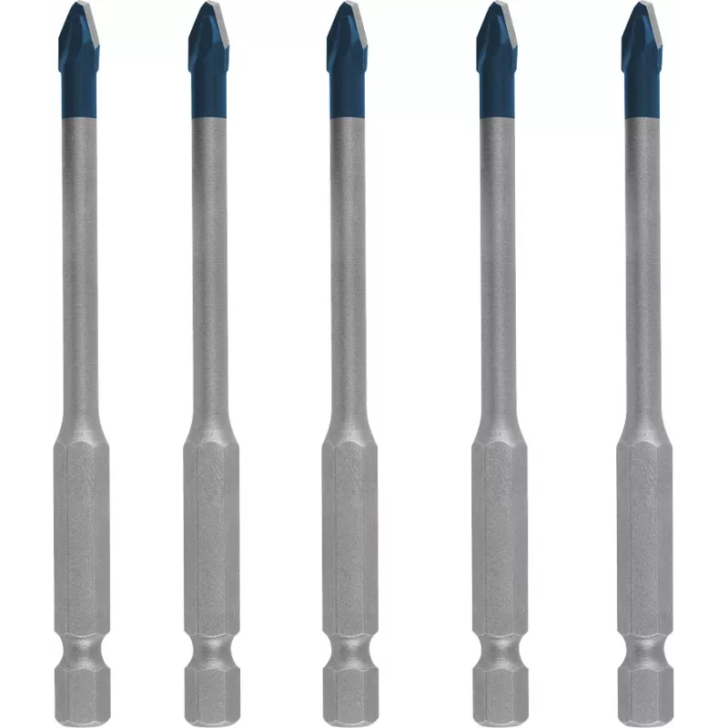Grąžtų rinkinys Bosch EXPERT HEX-92608900598 — 5 vnt. kietai keramikai