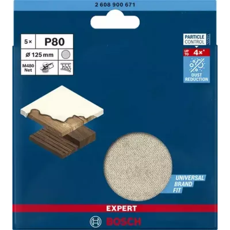 Bosch Expert M480 šlifavimo tinklelis