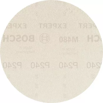Šlifavimo lakštai Bosch Expert M480 150 mm K240, 50 vnt. pakuotė