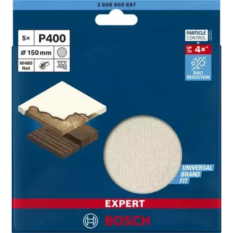 Bosch Expert M480 šlifavimo tinklelis