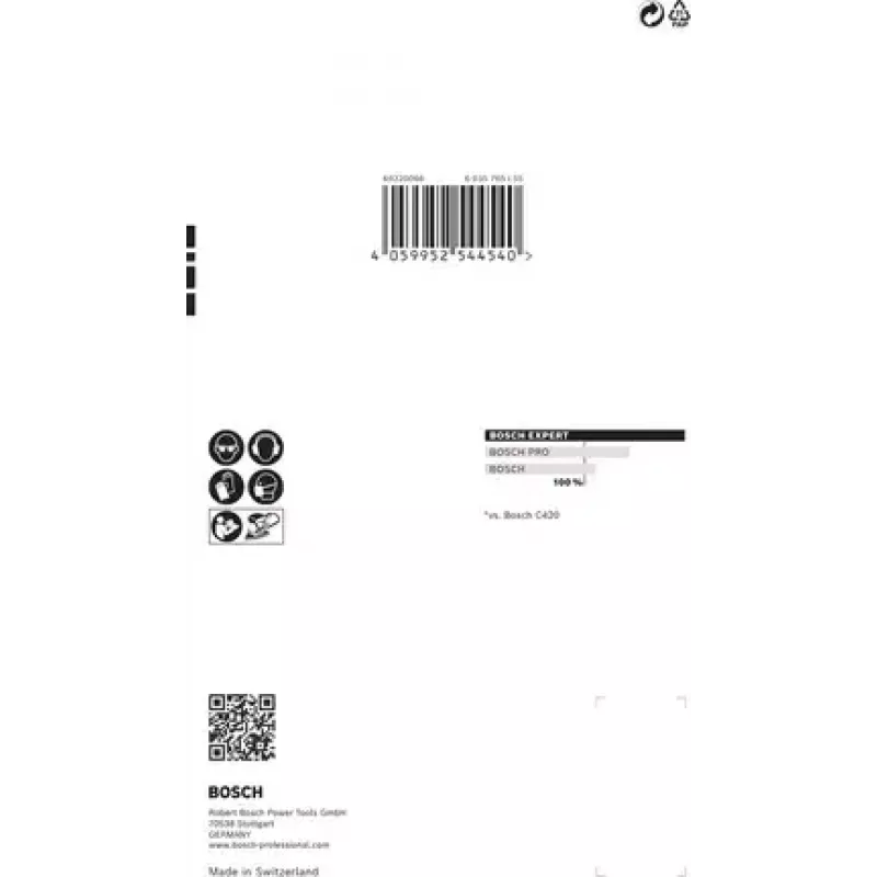 Bosch 2 608 901 115 rotacinio įrankio šlifavimo tiekimas Mediena Šlifavimo lapelis