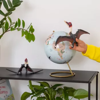 Žaislas Schleich Quetzalcoatlus 15028 juoda ruda balta vaikams nuo 4 metų